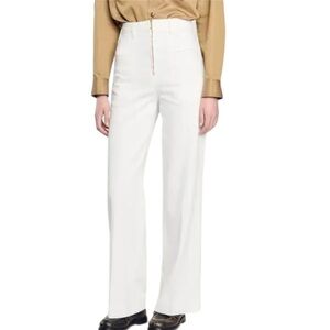DION LEE Women’s White Wide Leg Pants